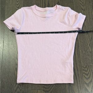 Hollister Soft Pink Crew Neck Tee